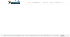 Desktop Screenshot of ecole-du-chiot.fr